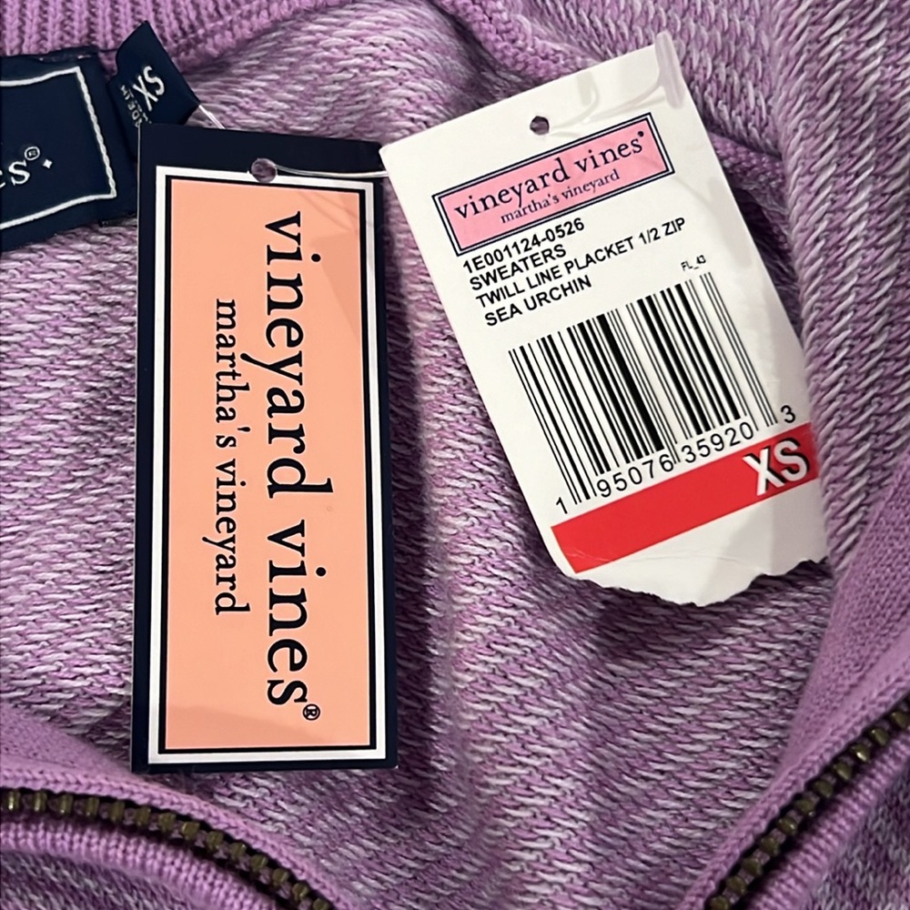Vineyard Vines Sea Urchin 1!2 Zip Sweater - Picture 6 of 7